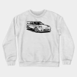 EUROBEAT INTENSIFIES - RX7 FD3S full-body version Crewneck Sweatshirt